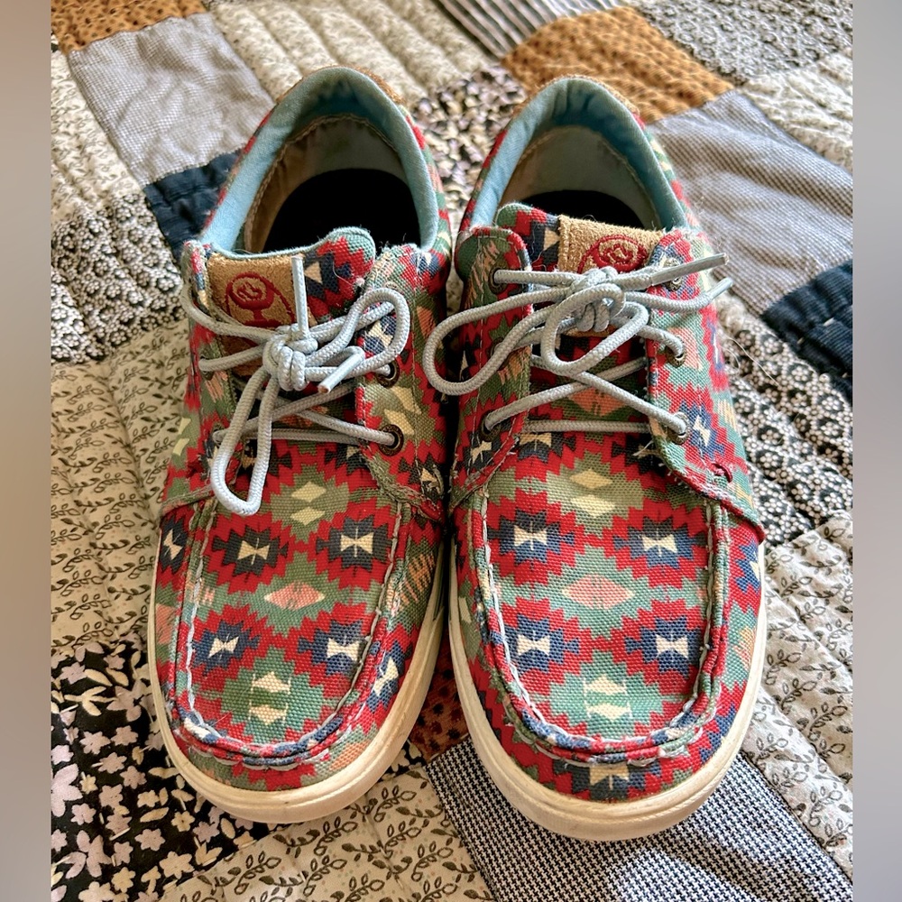 Hooey Loper Aztec Shoes by Twisted X